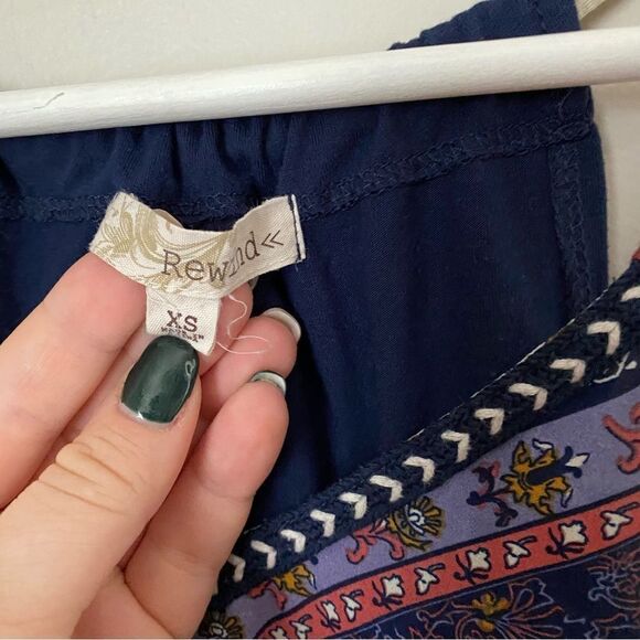 Rewind Tank Top Pattern Casual Comfy Floral - Picture 6 of 8